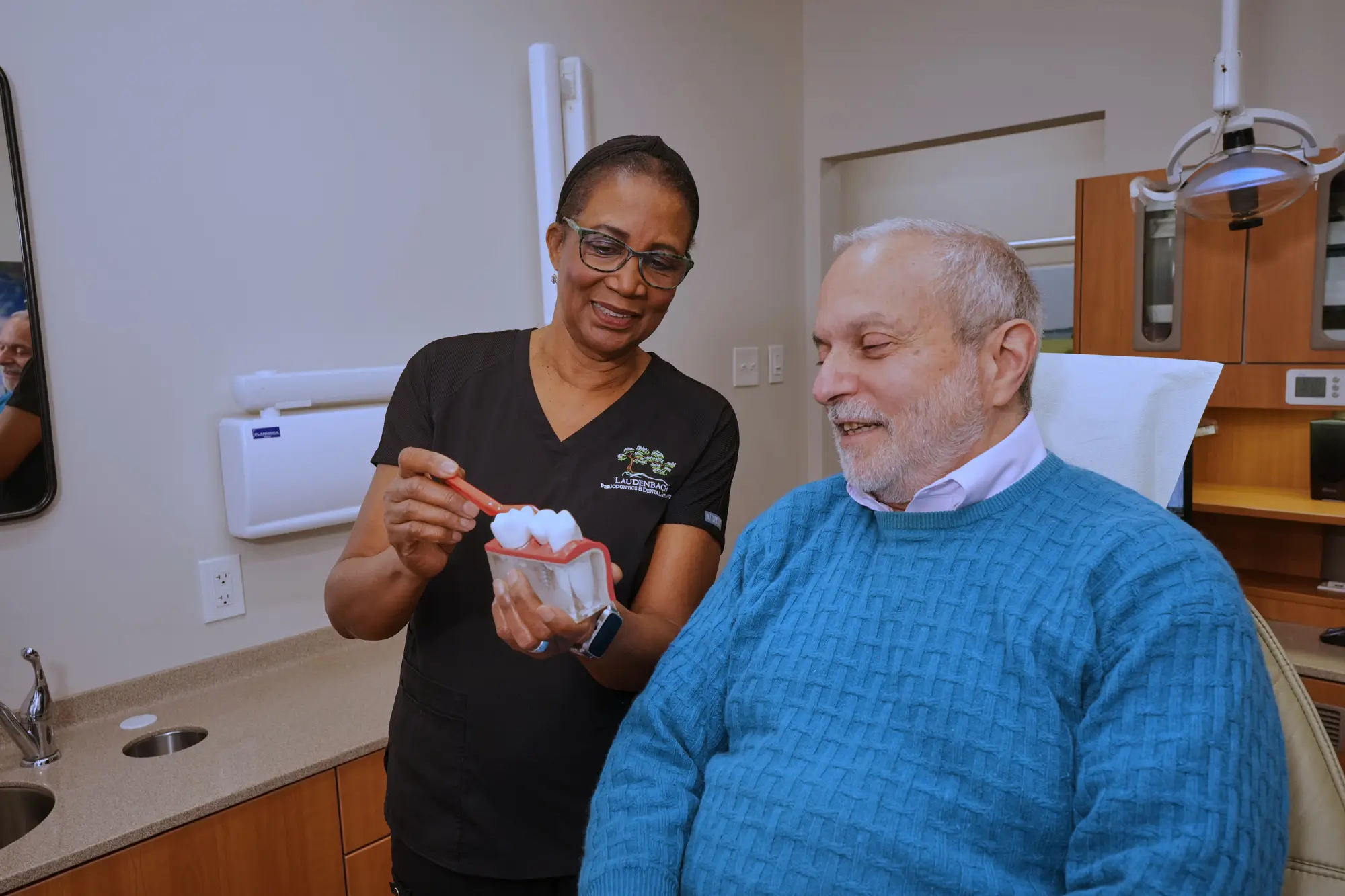 patient img - Periodontist Philadelphia | Laudenbach Periodontics & Dental Implants